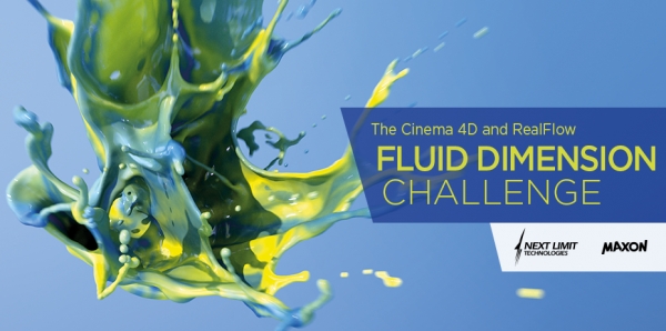 The Cinema 4D and RealFlow Fluid Dimension Challenge!